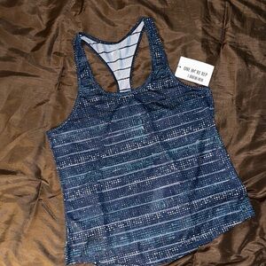 Zyia Active Women’s Blue Patterned Havana Tank Top
